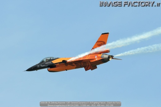 2009-06-26 Zeltweg Airpower 1297 General Dynamics F-16 Fighting Falcon - Dutch Air Force